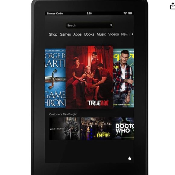 Amazon Kindle Fire (1st Gen) + Genuine Leather Marware Cover – Like New! - Picture 1 of 10